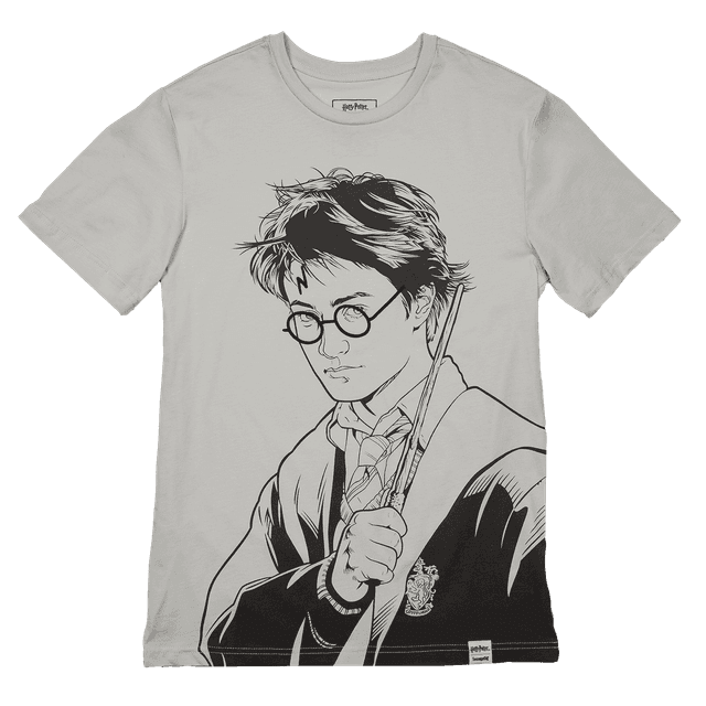 Harry Potter Sketch Unisex Tee | Officially Licensed | Cotton | Loungefly