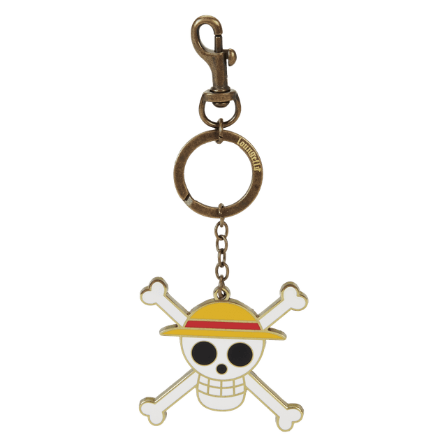 One Piece 25th Anniversary Jolly Roger Keychain | Officially Licensed | Loungefly