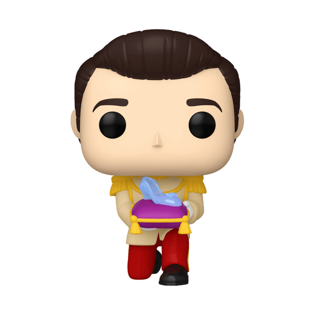 Prince Charming with Slipper (75th Anniversary) Pop! Figure - Collectible Toys & More | Funko