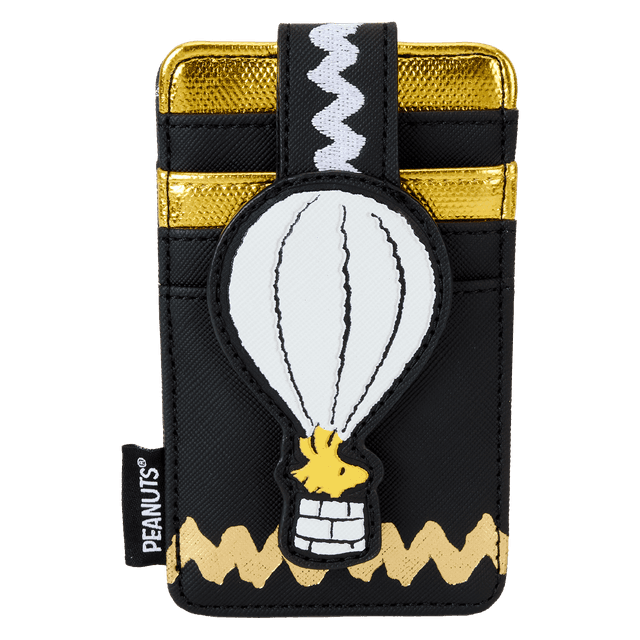 Peanuts 75th Anniversary Woodstock Hot Air Balloon Card Holder | Officially Licensed | Plastic/Vegan Leather | Loungefly