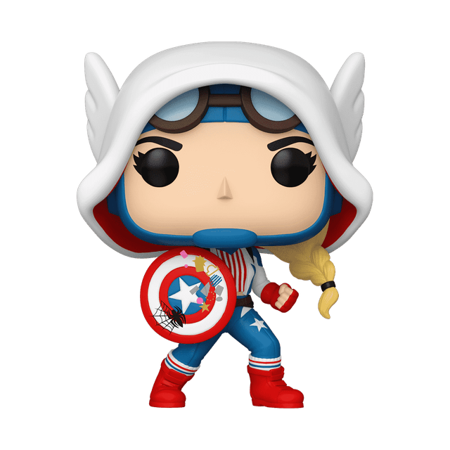 Cap-Gwen Pop! Figure - Collectible Toys & More | Funko