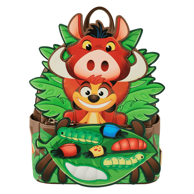 The Lion King Limited Edition Hakuna Matata Grubs Mini Backpack | Officially Licensed | Loungefly