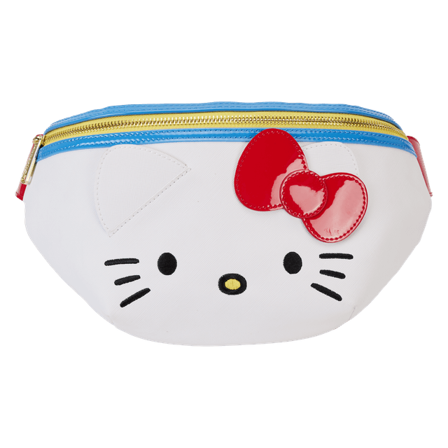 Sanrio Hello Kitty 50th Anniversary Cosplay Convertible Belt Bag | Officially Licensed | Plastic/Vegan Leather | Loungefly