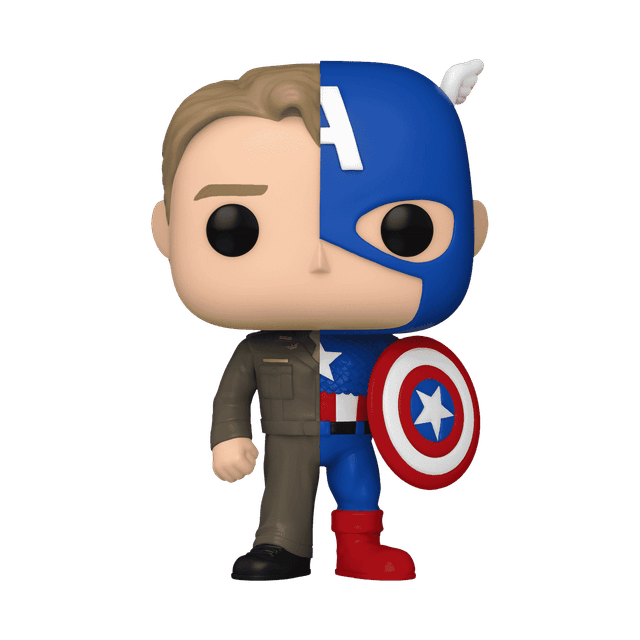 Steve Rogers/Captain America Pop! Figure - Collectible Toys & More | Funko