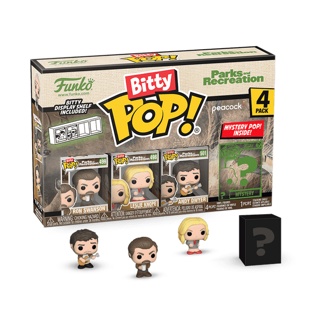 Bitty Parks and Recreation 4-Pack Series 4 Pop! Figure - Collectible Toys & More | Funko