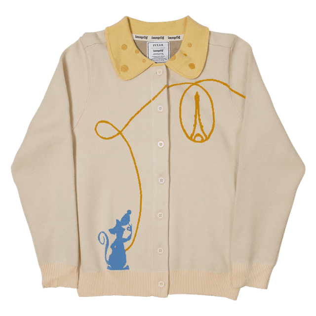 Ratatouille Anyone Can Cook Collared Cardigan | Officially Licensed | Cotton | Loungefly