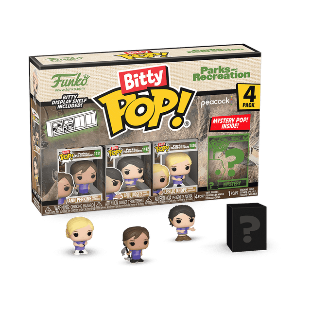 Bitty Parks and Recreation 4-Pack Series 2 Pop! Figure - Collectible Toys & More | Funko