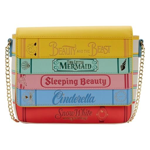 Disney Princess Books Classics Crossbody Bag | Officially Licensed | Plastic/Vegan Leather | Loungefly