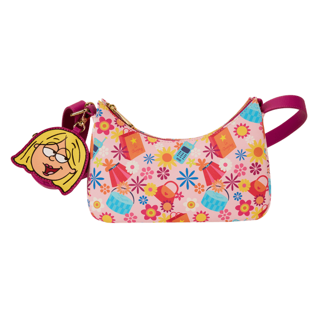 Lizzie McGuire Y2K All-Over Print Crossbody Bag | Officially Licensed | Plastic/Vegan Leather | Loungefly