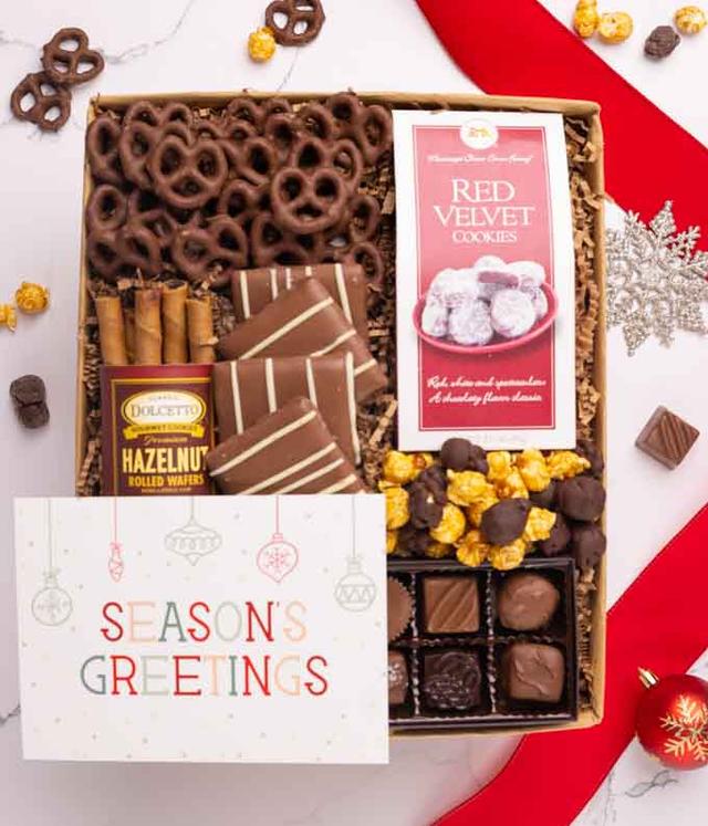 Season's Greetings Sweet Treats Chocolate Gift Box