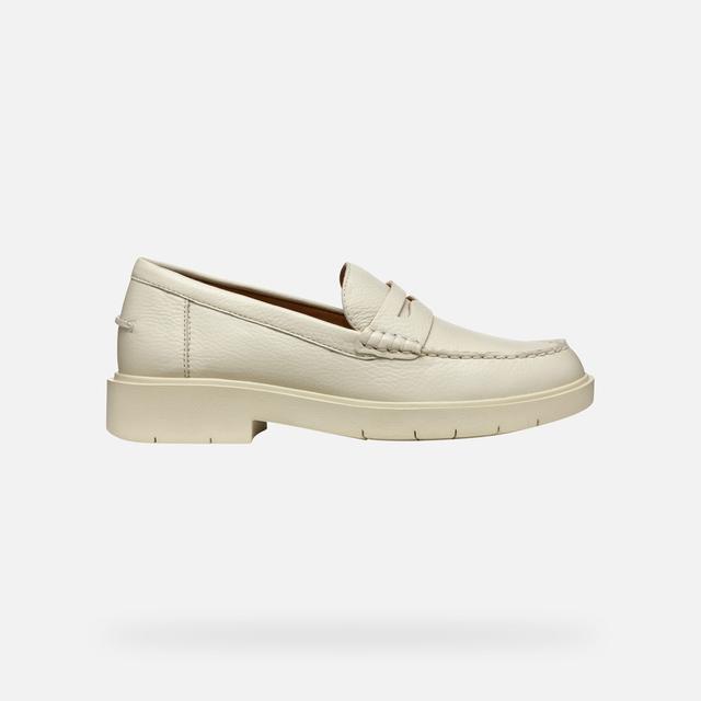 GEOX Spherica Ec1 Femme Blanc Cassé, Size: 39