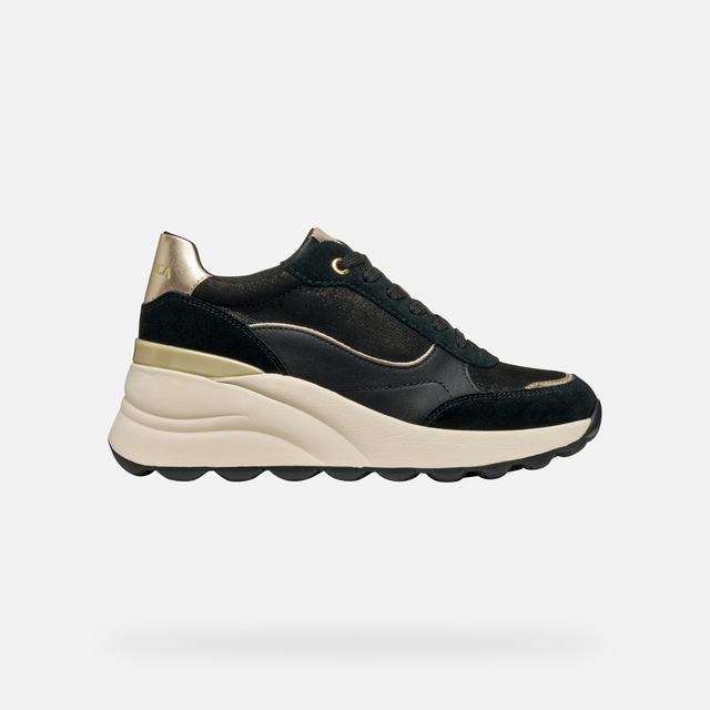 GEOX Spherica Ec13 Femme Noir, Size: 36