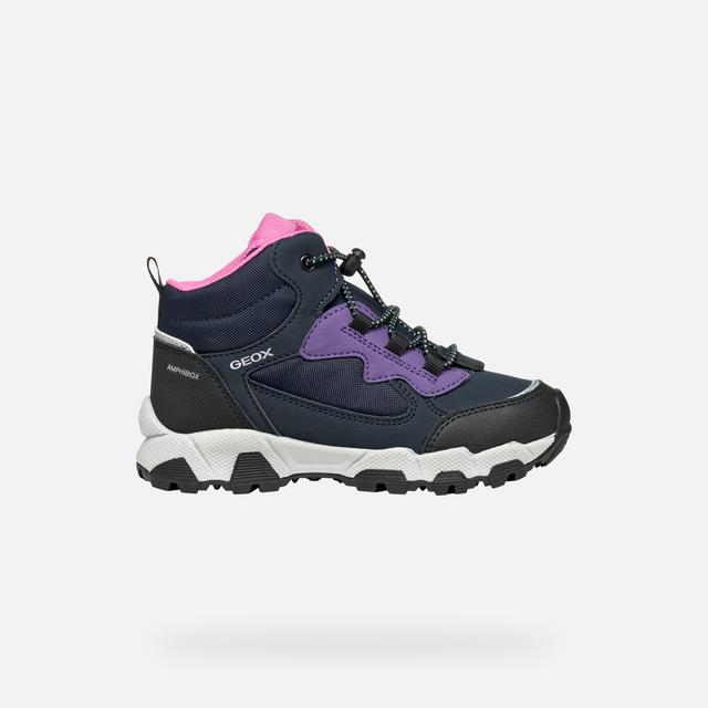 GEOX Magnetar Abx Junior Navy/violet, Size: 31