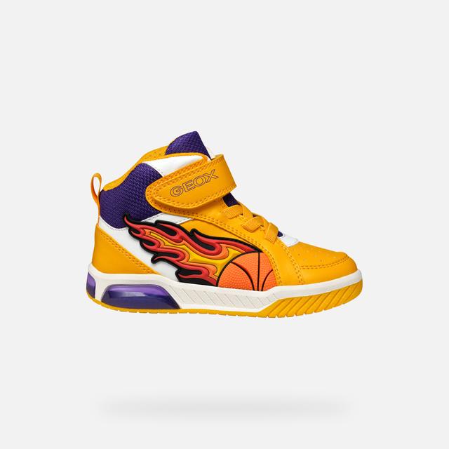 GEOX Inek Boy Yellow/purple, Size: 27