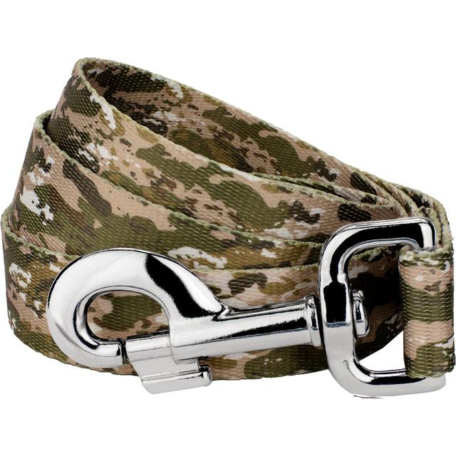 Country Brook Petz Desert Viper Camo Dog Leash, Brown, Medium: 6-ft long, 5/8-in wide