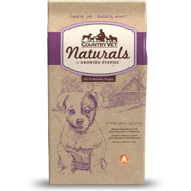Country Vet Naturals 28/18 Healthy Puppy Dog Food, 35-lb bag