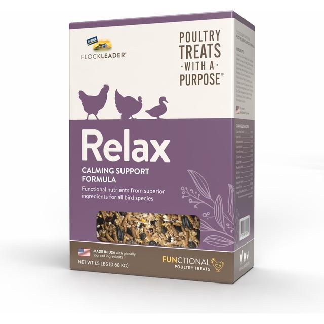 FlockLeader Relax Functional Poultry Treat, 1.5-lb bag