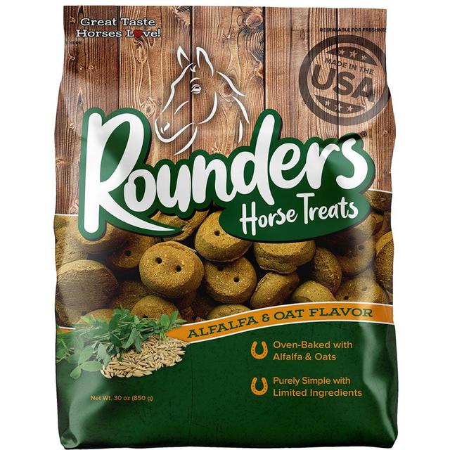 Kent / Blue Seal Alfalfa & Oats Rounders Horse Treats, 30-oz bag