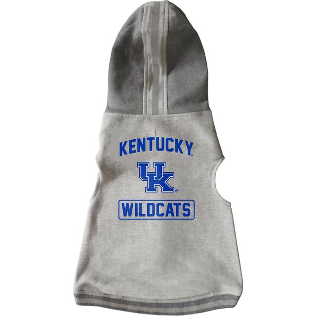 Littlearth NCAA Dog & Cat Hooded Crewneck Sweater, Kentucky Wildcats, Medium