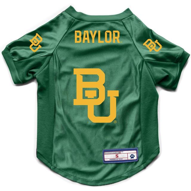 Littlearth NCAA Stretch Dog & Cat Jersey, Baylor Bears, X-Large