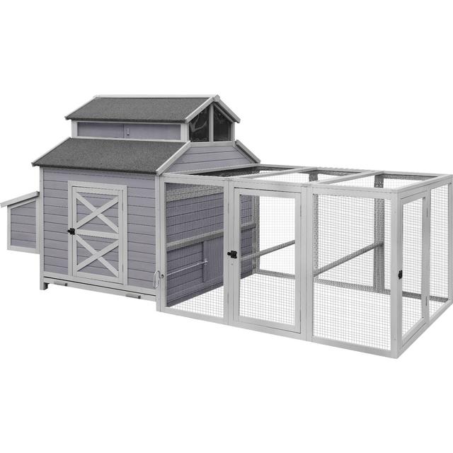 Aivituvin AIR49 Extra Large Chicken Coop, 4 to 6 Chicken Capacity