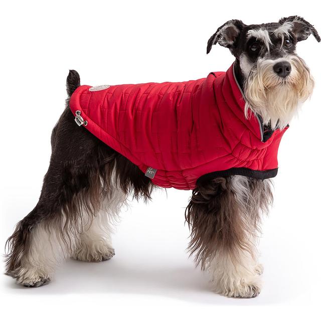 GF Pet Reversible Chalet Dog Jacket, Red, XX-Large
