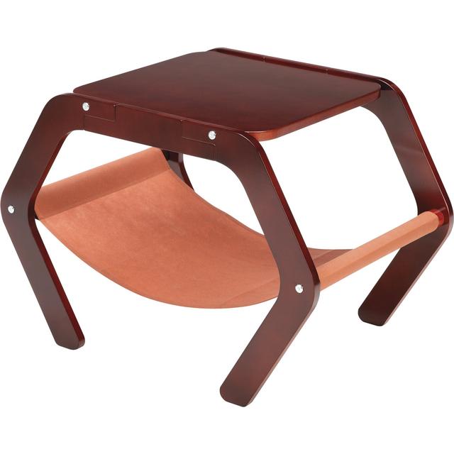 Etna Furniture Style Wooden Table Cat House with Hammock