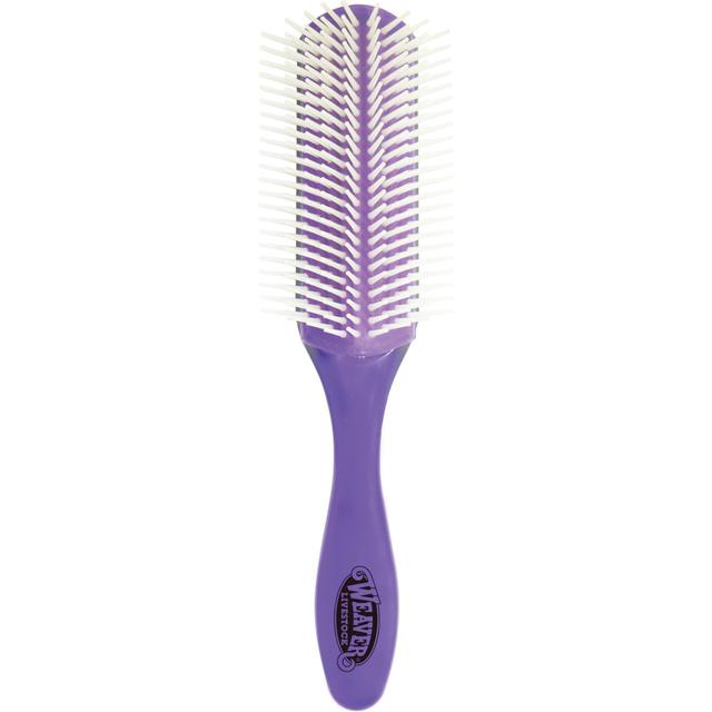 Weaver Livestock Topline Brush Farm Animal Grooming Tool, Purple
