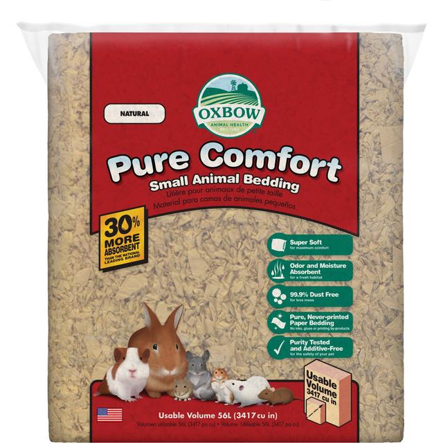 Oxbow Pure Comfort Small Animal Bedding, Natural, 56-L
