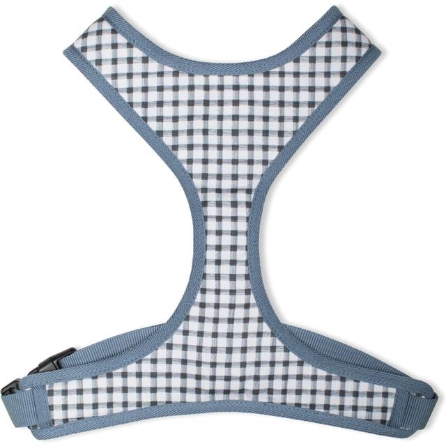 Pet Shop by Fringe Studio Painted Gingham Dog Harness, Large: 20 to 25-in chest girth