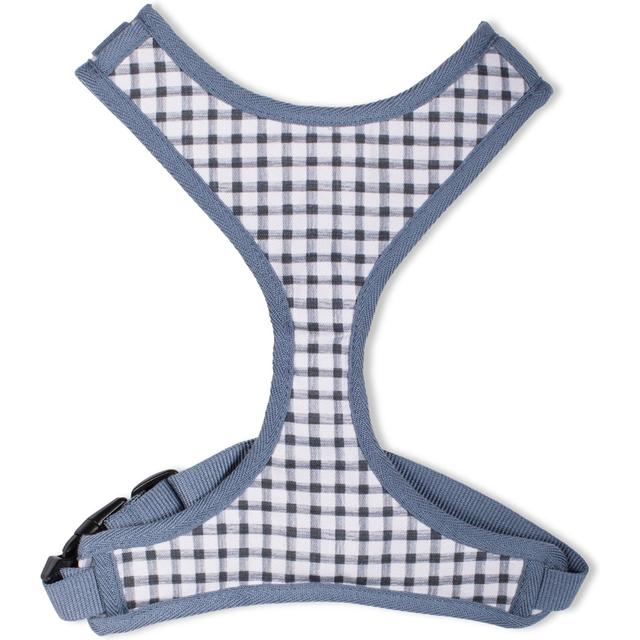 Pet Shop by Fringe Studio Painted Gingham Dog Harness, Medium: 17 to 22-in chest girth