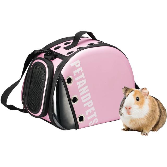 Petique Macaron Dog & Cat Carrier, Pink