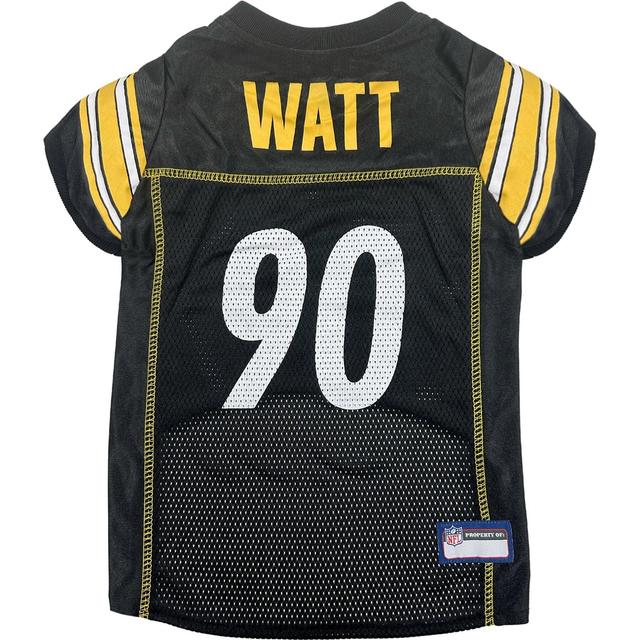 Pets First NFL Player Dog Jersey, X-Small, T.J. Watt