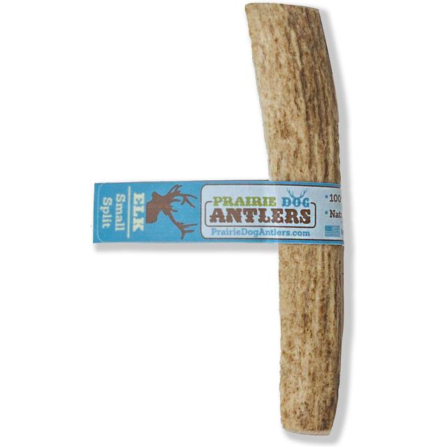 Prairie Dog Split Elk Antler Dog Chews, 4 - 5.5 in