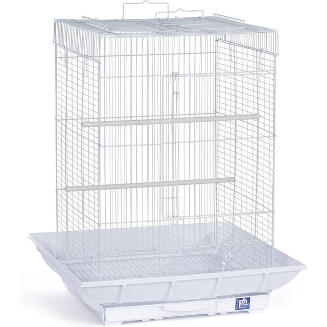 Prevue Pet Products Clean Life Playtop Bird Cage, White