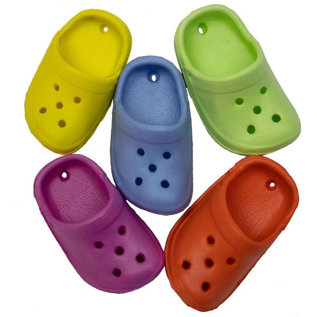 Super Bird Creations Crocs Bird Toy, 5 count