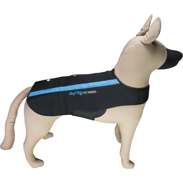 Surf City Pet Works Massage Therapy Calming Anxiety Vest for Dogs, Large