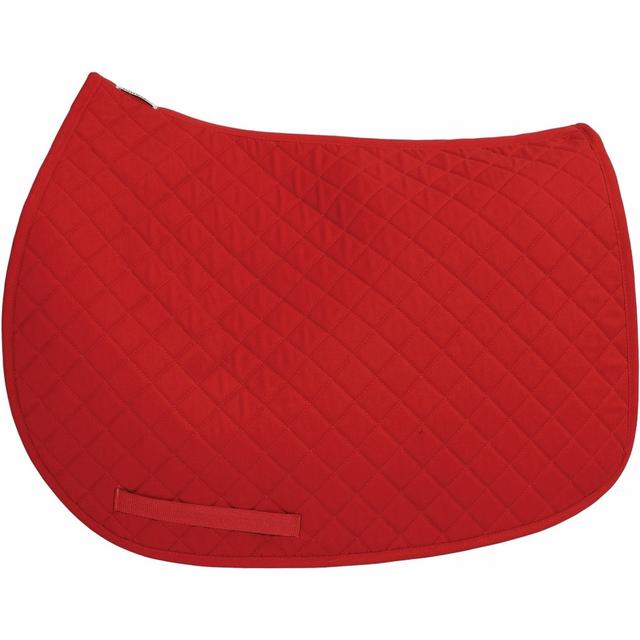 TuffRider Basic Dressage Horse Saddle Pad, Red