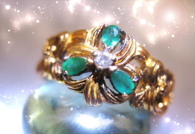Haunted Ring The Bad Luck Misfortune Easter Golden Royal Collection Magick