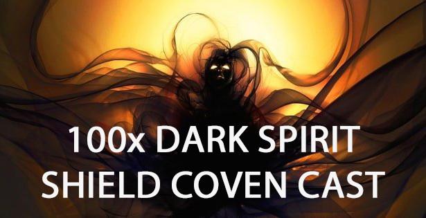 300x Coven Haunted Dark Spirit Magick Shield Stop Returning Spirits Magick Witch