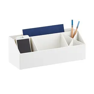 Bigso™ Stockholm Desk Accessory Organizer White