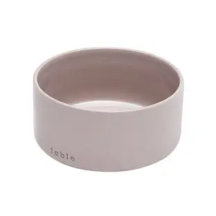 Fable Pets X-Small/Small Ceramic Pet Bowl Rose Dust