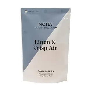 NOTES® Candle Refill Linen & Crisp Air