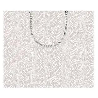 Caspari® Large Tote Pebble Grey