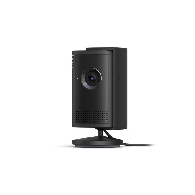 Ring Indoor Cam Plus (Featuring Retinal 2K) Plug-In in Black | Pack of 1