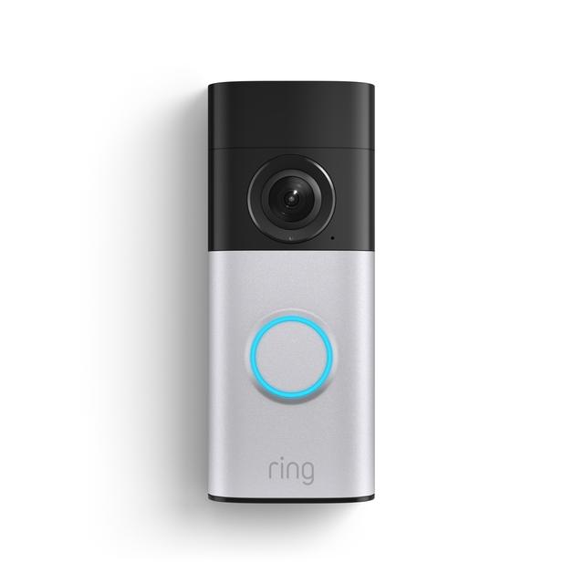 Ring Wired Doorbell Plus (Newest Model) (Featuring Retinal 2K) in Nickel Silver