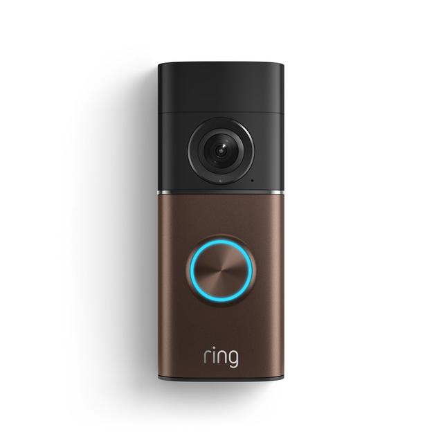 Ring Wired Doorbell Plus (Newest Model) (Featuring Retinal 2K) in Polished Mocha