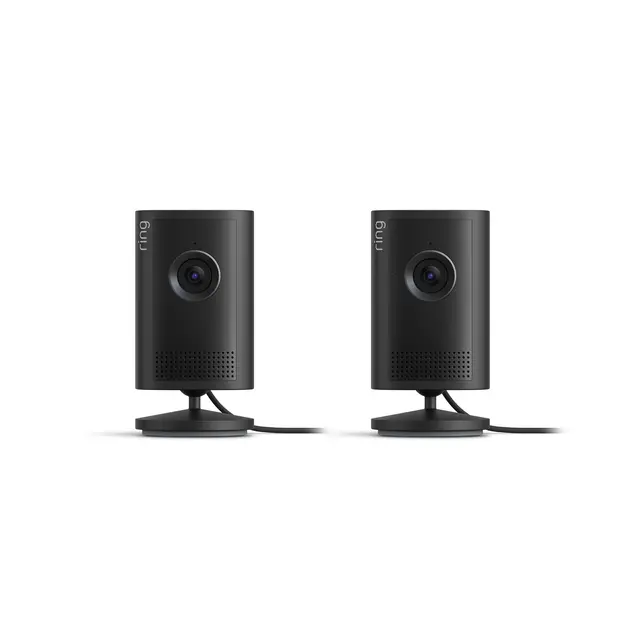 Ring Indoor Cam Plus 2-Pack: 2K HD Plug-In Security Cameras