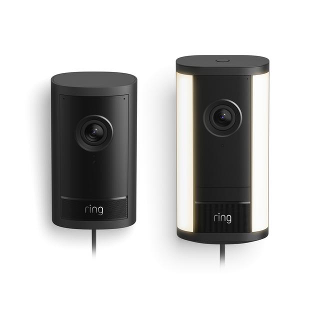 Ring Outdoor Cam Pro, Plug-In + Spotlight Cam Pro, Plug-In (for 2nd Generation) in Black