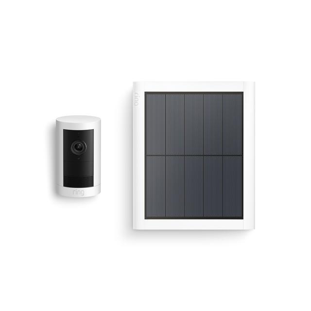Ring Outdoor Cam Plus (Featuring Retinal 2K) (Solar) in White | Pack of 1